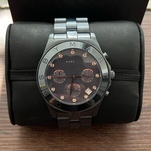 Marc Jacobs Women’s Watch Blade Blue/Aluminum